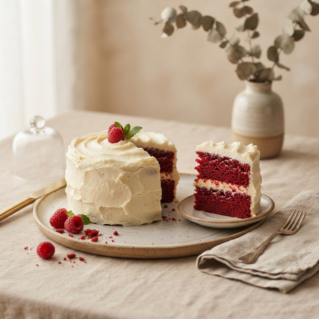 Red Velvet Celebration Cake